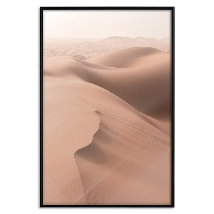 Wall Poster Sandy Space - landscape of sand dunes on brown desert 129719 additionalImage 25