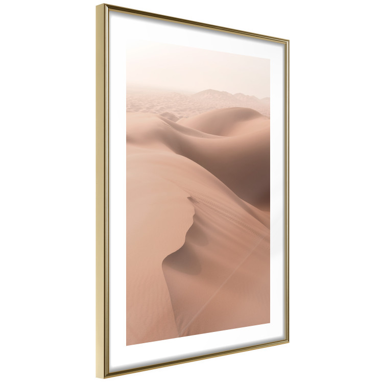 Wall Poster Sandy Space - landscape of sand dunes on brown desert 129719 additionalImage 7
