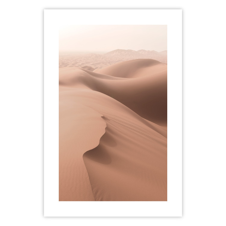 Wall Poster Sandy Space - landscape of sand dunes on brown desert 129719 additionalImage 15