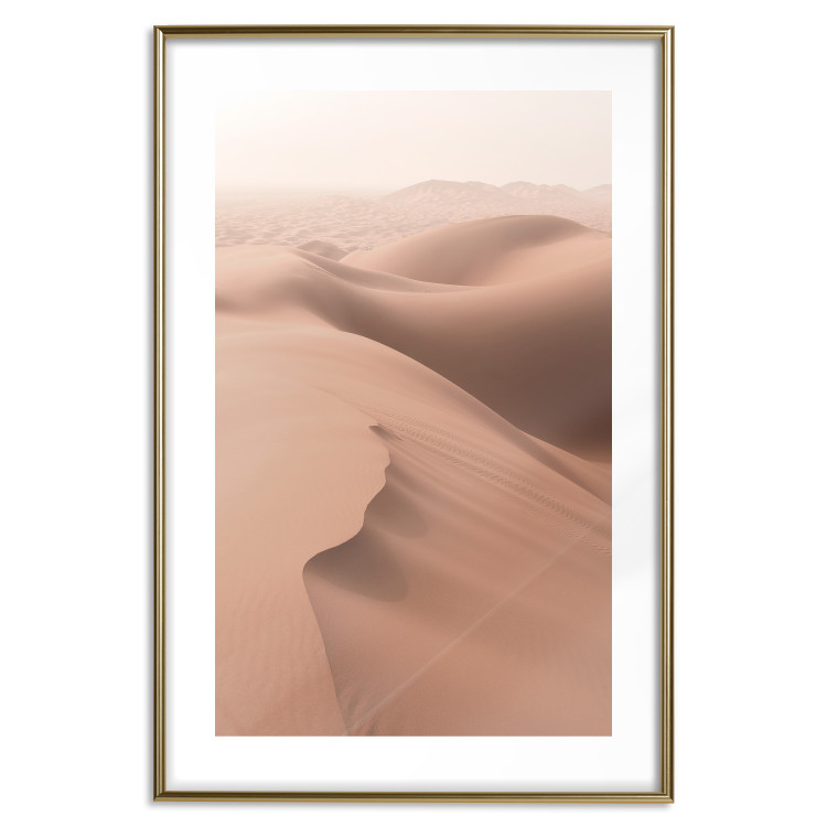Wall Poster Sandy Space - landscape of sand dunes on brown desert 129719 additionalImage 26