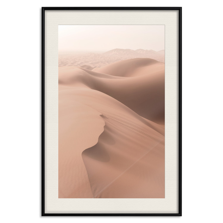 Wall Poster Sandy Space - landscape of sand dunes on brown desert 129719 additionalImage 24