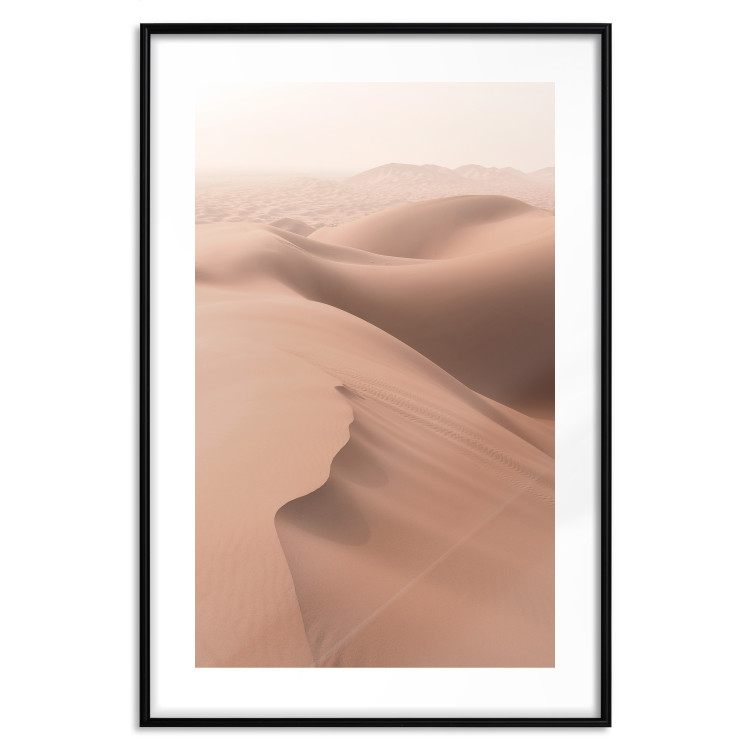Wall Poster Sandy Space - landscape of sand dunes on brown desert 129719 additionalImage 27