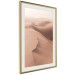 Wall Poster Sandy Space - landscape of sand dunes on brown desert 129719 additionalThumb 3