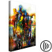 Canvas We Are Unity (1-piece) Vertical - colorful abstraction of figures 130419 additionalThumb 6