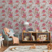 Modern Wallpaper Flock of Flamingos 135519 additionalThumb 10