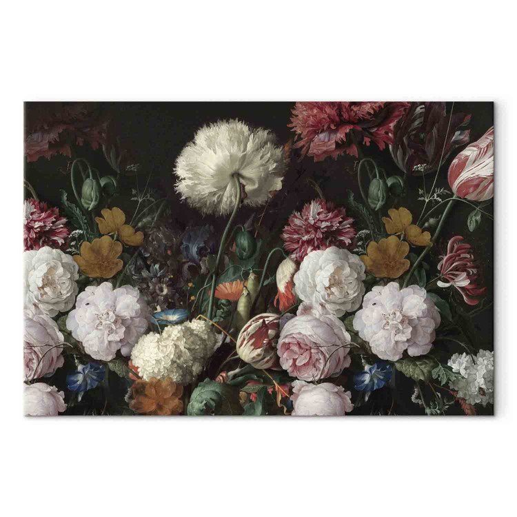 Canvas Timeless Bouquet (1-piece) Wide - garden of colorful flowers 135919