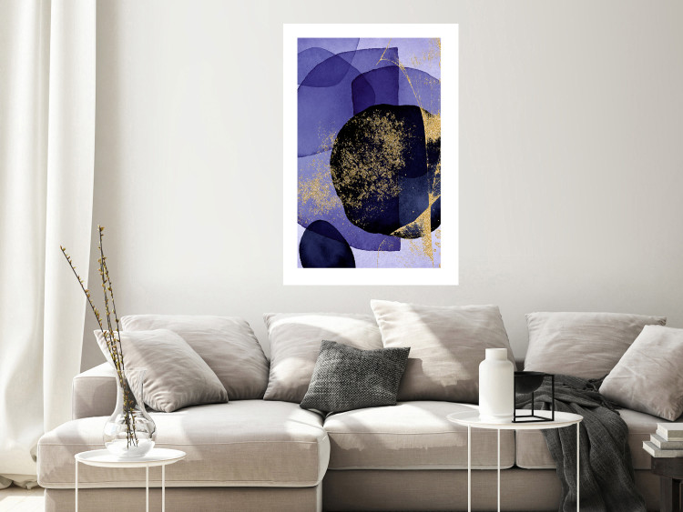 Poster Purple Kaleidoscope - abstract composition of colorful patterns 138419 additionalImage 13