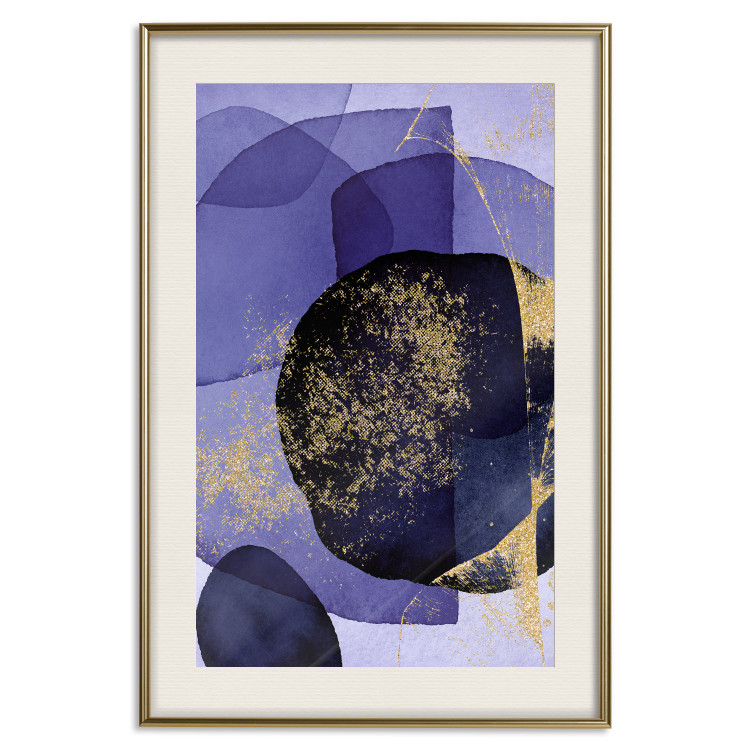Poster Purple Kaleidoscope - abstract composition of colorful patterns 138419 additionalImage 17