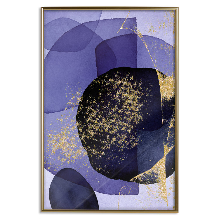 Poster Purple Kaleidoscope - abstract composition of colorful patterns 138419 additionalImage 26