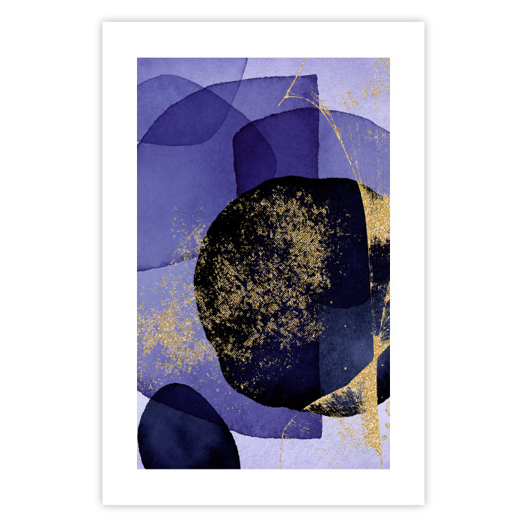 Poster Purple Kaleidoscope - abstract composition of colorful patterns 138419 additionalImage 21