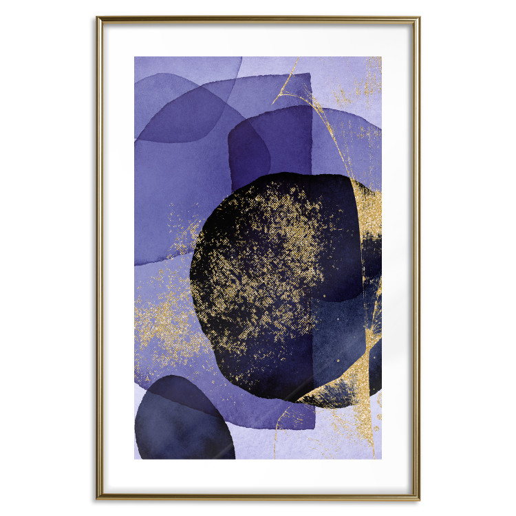 Poster Purple Kaleidoscope - abstract composition of colorful patterns 138419 additionalImage 18