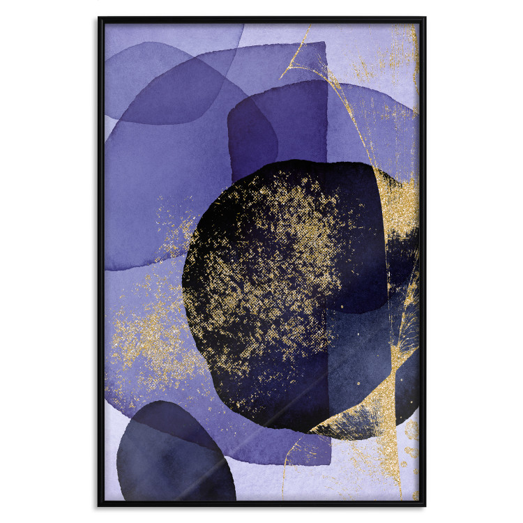 Poster Purple Kaleidoscope - abstract composition of colorful patterns 138419 additionalImage 20