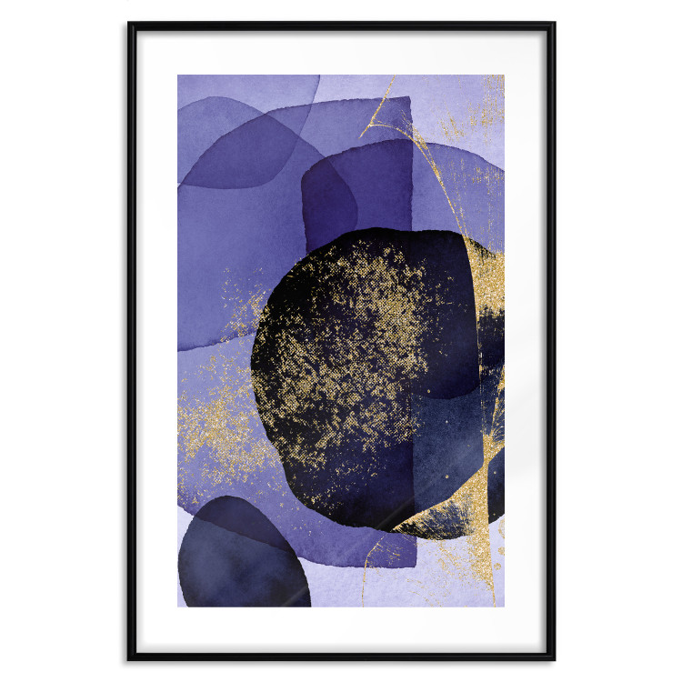 Poster Purple Kaleidoscope - abstract composition of colorful patterns 138419 additionalImage 16
