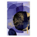Poster Purple Kaleidoscope - abstract composition of colorful patterns 138419