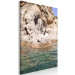 Canvas Art Print Spanish Rocks (1-piece) - seascape at the foot of a steep cliff 145219 additionalThumb 2