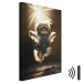 Canvas Print AI Shih Tzu Dog - Jumping Animal Against the Rays of the Sun - Vertical 150119 additionalThumb 8