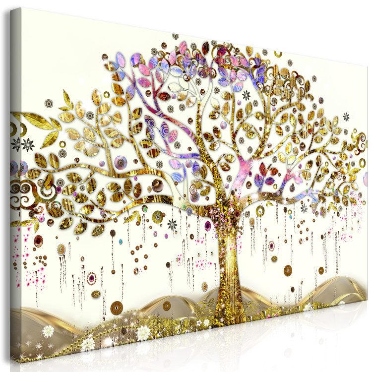Large canvas print Golden Tree with Purple Leaves II [Large Format] 150819 additionalImage 3