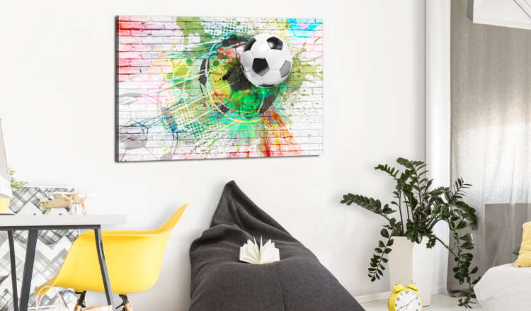 Large canvas print Colorful Sport (Football) [Large Format] 150919 additionalImage 5