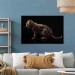 Canvas Print Colorful Animal - Composition With a Cat Waiting for a Mouse on a Black Background 159519 additionalThumb 9