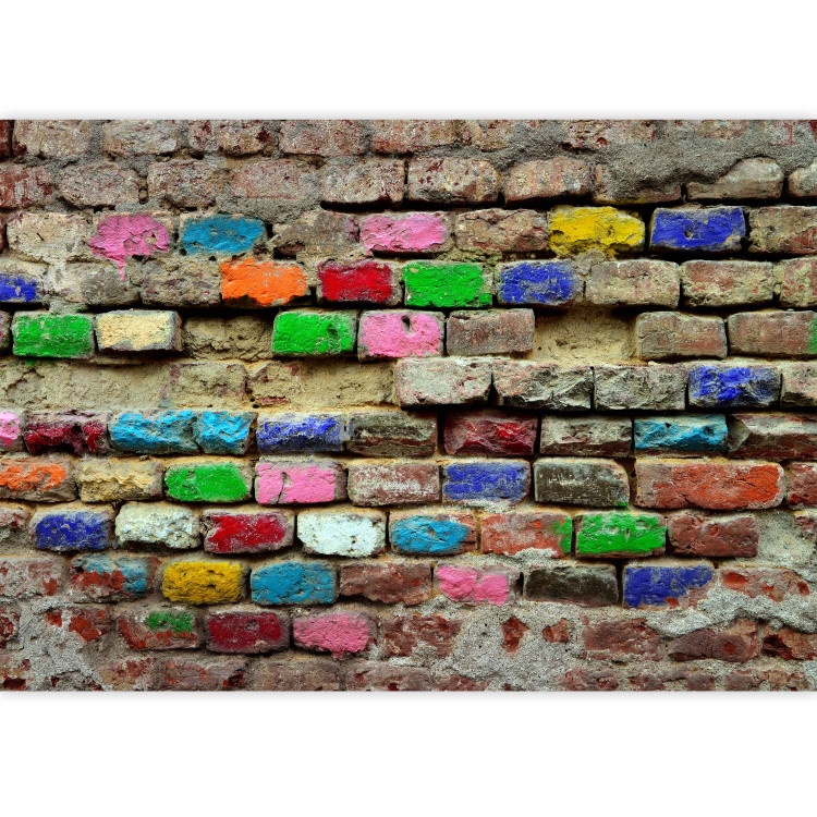 Photo Wallpaper Colourful Bricks 93119 additionalImage 3