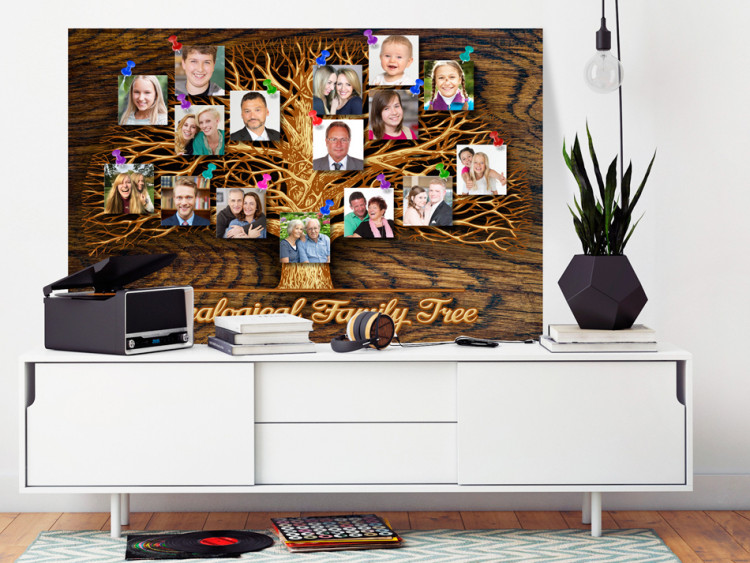 Cork Pinboard Family Tree [Corkboard] 94019 additionalImage 4