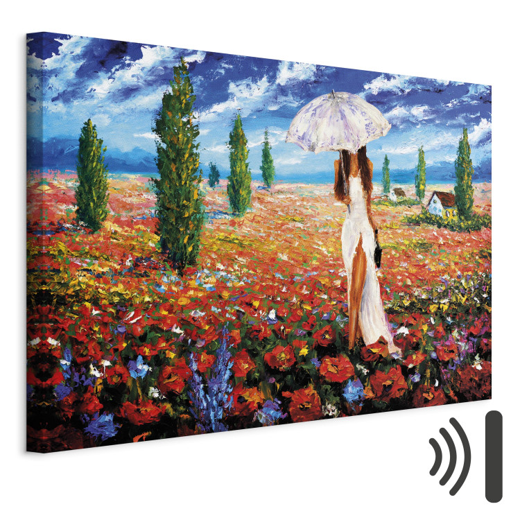 Canvas Print Woman with Umbrella 96019 additionalImage 8