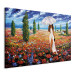 Canvas Print Woman with Umbrella 96019 additionalThumb 2