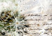 Canvas Fluffy Abstraction (1-piece) - Dandelions and Quotes on Wood 105729 additionalThumb 4