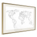 Poster Geometric World Map - continents made up of geometric figures 117229 additionalThumb 13