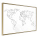 Poster Geometric World Map - continents made up of geometric figures 117229 additionalThumb 3
