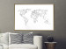Poster Geometric World Map - continents made up of geometric figures 117229 additionalThumb 13
