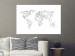 Poster Geometric World Map - continents made up of geometric figures 117229 additionalThumb 7
