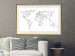 Poster Geometric World Map - continents made up of geometric figures 117229 additionalThumb 22