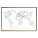 Poster Geometric World Map - continents made up of geometric figures 117229 additionalThumb 21