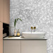 Modern Wallpaper Cement Terrazzo (Light Grey) 118029 additionalThumb 8