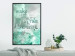 Poster Wake up Beauty It's Time to Beast - text on an abstract cloud background 123129 additionalThumb 3