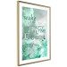 Poster Wake up Beauty It's Time to Beast - text on an abstract cloud background 123129 additionalThumb 6