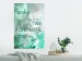 Poster Wake up Beauty It's Time to Beast - text on an abstract cloud background 123129 additionalThumb 17