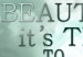 Poster Wake up Beauty It's Time to Beast - text on an abstract cloud background 123129 additionalThumb 9