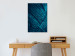 Canvas Art Print Emerald yarn - an enlarged fragment of a turquoise thread 124429 additionalThumb 3