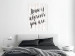 Wall Poster Home Is Wherever You Are - black English text on a wooden background 125229 additionalThumb 17