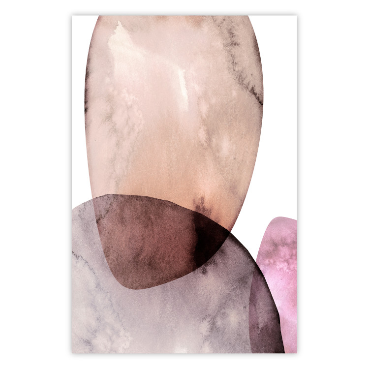 Poster Transparent Stone - abstract translucent stone textures 127829