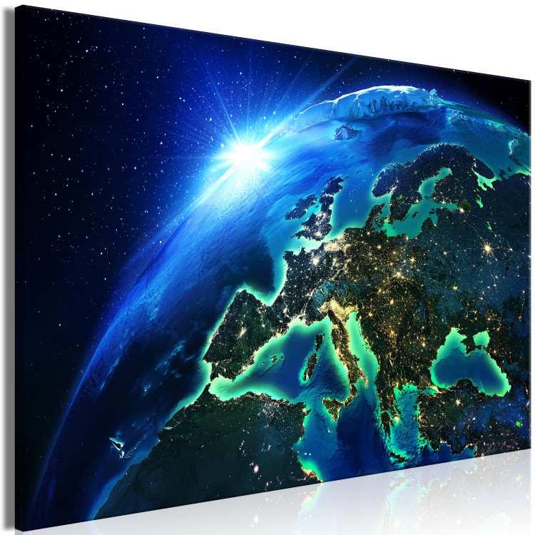 Large canvas print The Blue Planet [Large Format] 128629 additionalImage 3