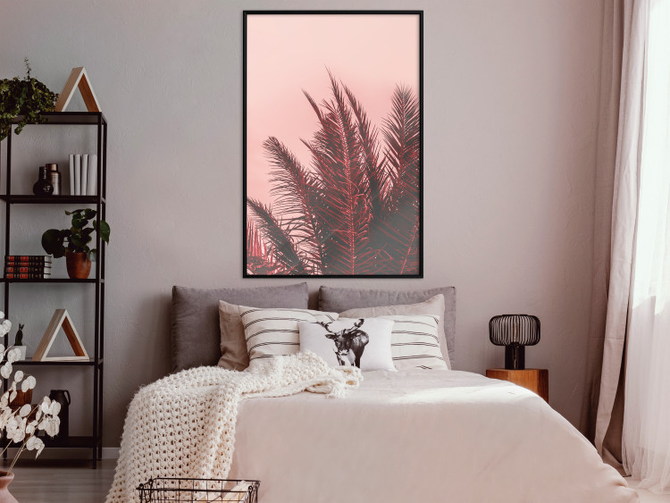 Wall Poster Palms at Sunset - botanical composition with tropical plants 128829 additionalImage 4