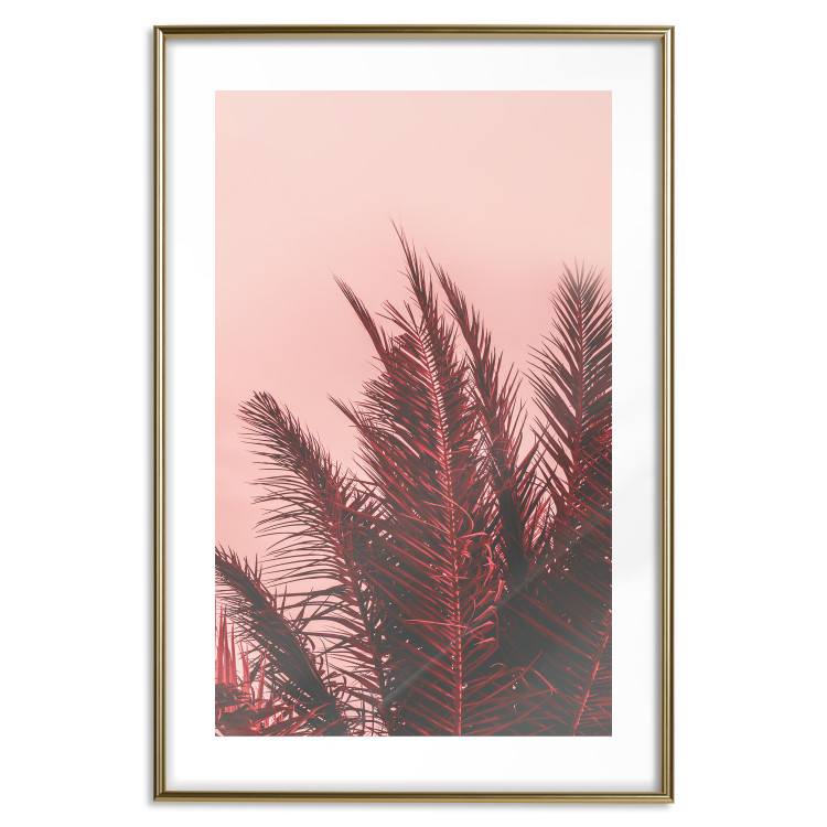 Wall Poster Palms at Sunset - botanical composition with tropical plants 128829 additionalImage 14