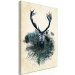 Canvas Forest Spirit (1-piece) Vertical - abstract deer on light background 130329 additionalThumb 2