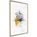 Wall Poster Birds over Water - seascape with birds in an abstract motif 131829 additionalThumb 7