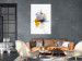 Wall Poster Birds over Water - seascape with birds in an abstract motif 131829 additionalThumb 4