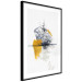 Wall Poster Birds over Water - seascape with birds in an abstract motif 131829 additionalThumb 6