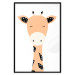 Wall Poster Funny Giraffe - colorful amusing animal on a white contrasting background 138129 additionalThumb 10